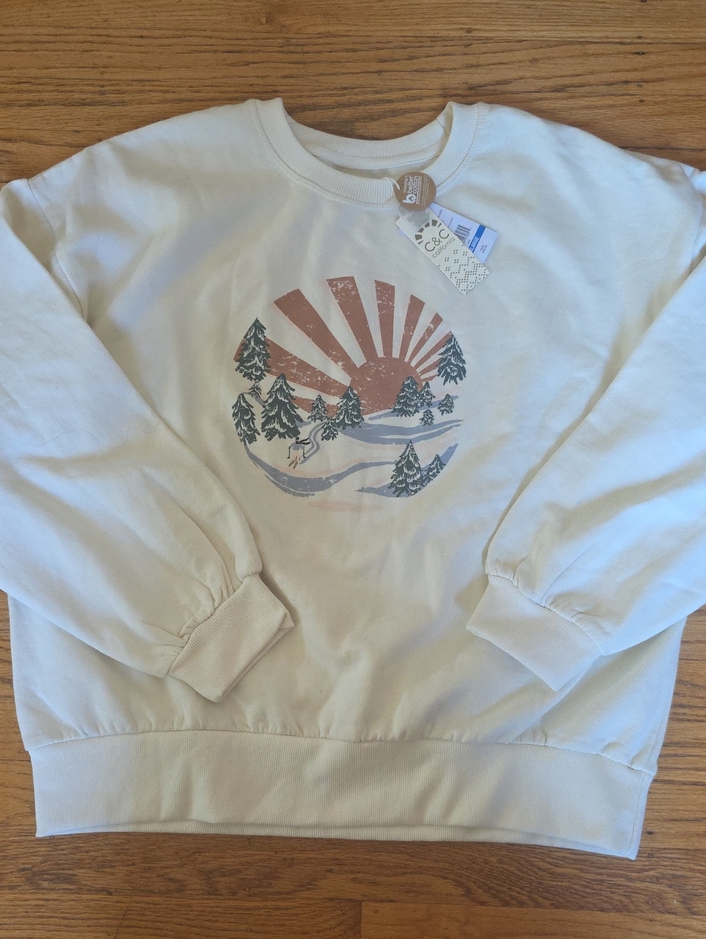 C&C California Crewneck, Sz XL